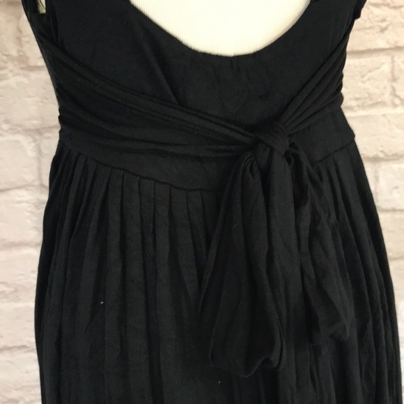 Anthropologie black midi length dress, size M - Picture 4 of 7